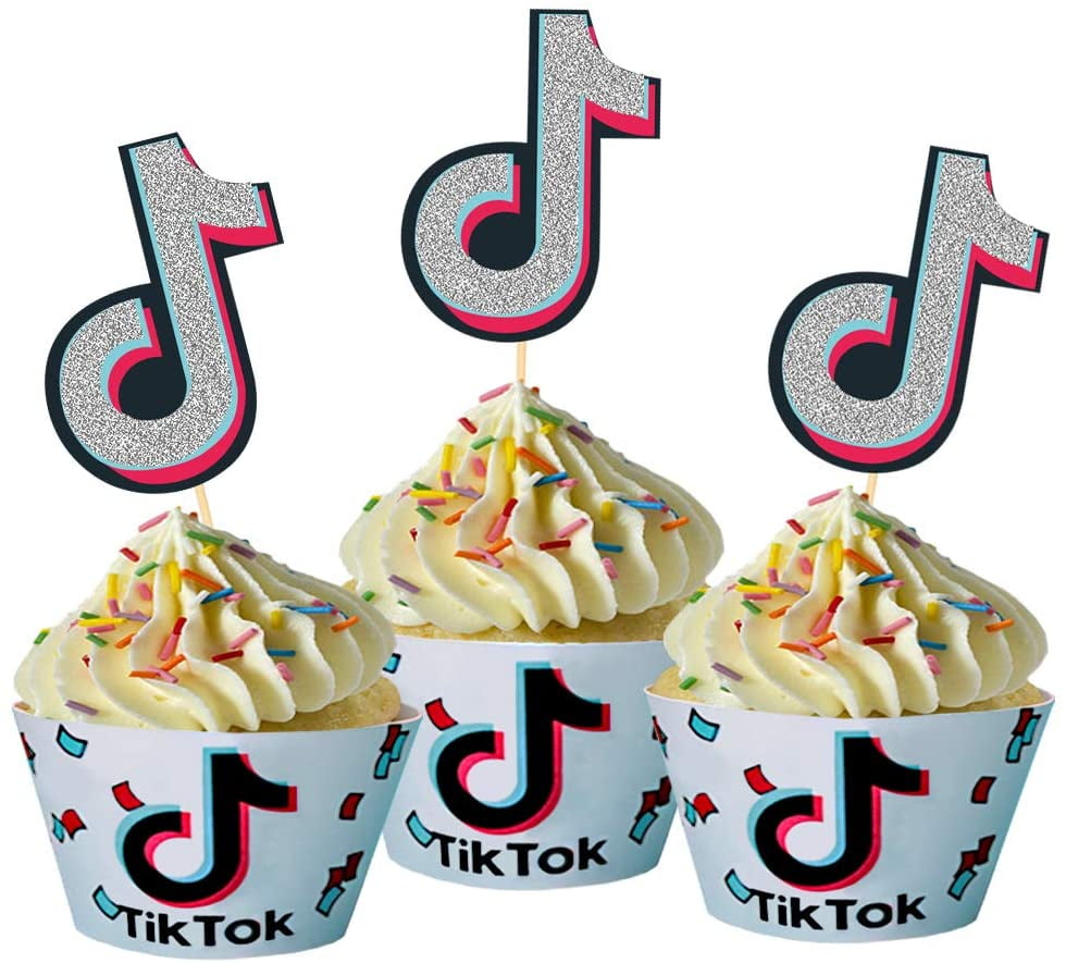 tik tok cupcakes