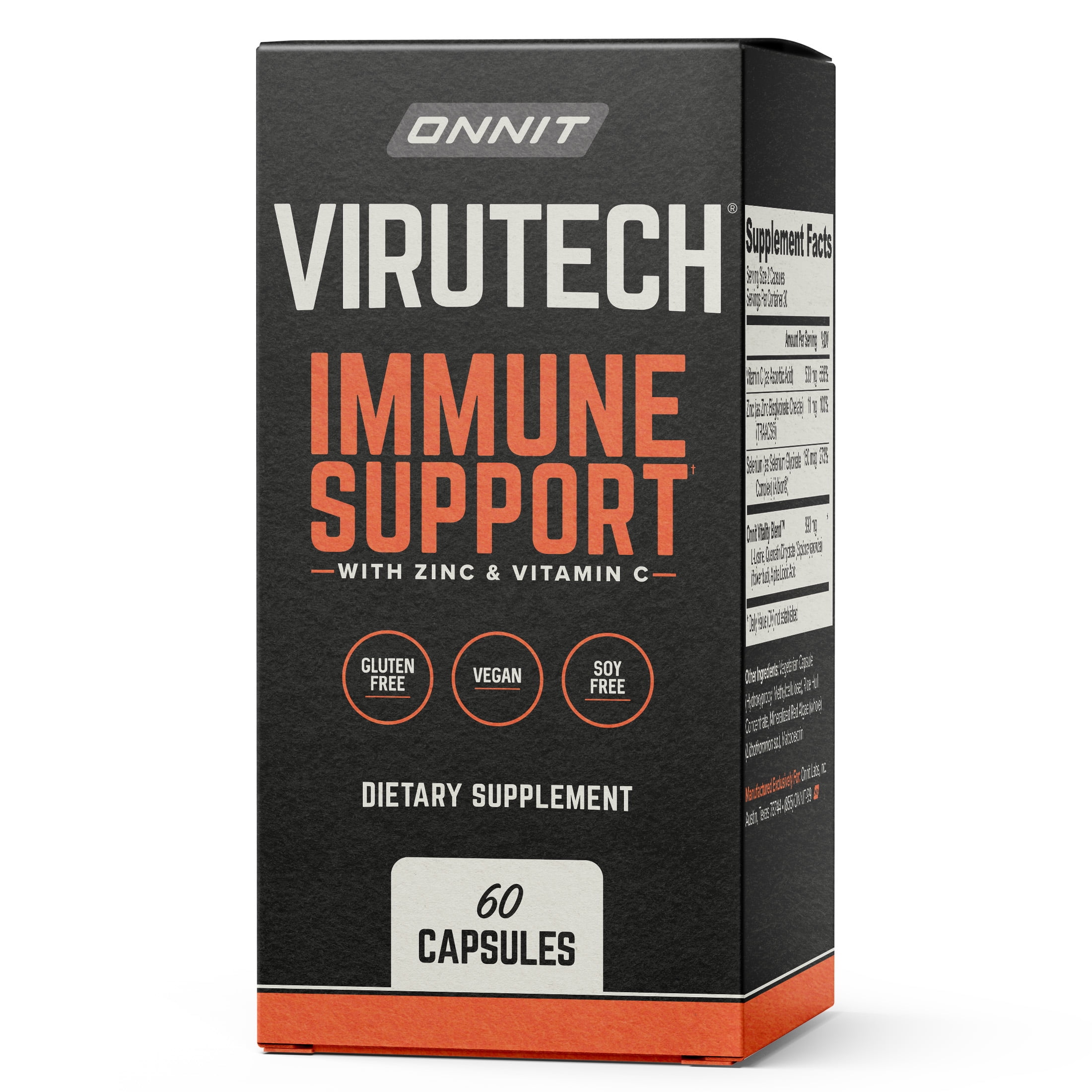 Onnit VIRUTech Immune Support Dietary Supplement, 60 Ct