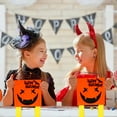 thumbnail image 5 of AuroraX Decorations Candy Buckets Halloween Portable Pumpkin Owls Trick Or Treat Bags with Handle, Gifts for Teen Friend, Party Home Halloween, 5 of 6