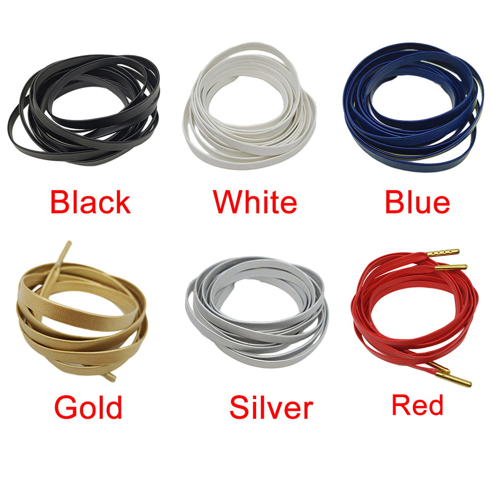 Leather Strapping Leather Laces 3 Colours 120cm x 1pair 