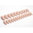 thumbnail image 2 of 24pcs Ballerina False Nails Fake Coffin Long Tips 12 Sizes with Glue (Matte Nude), 2 of 5