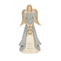 Enesco Foundations Mother Angel Decorative Figurine 8in H