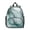Green and White, variant on Blue and Gold Marble Pattern Backpack for School, Cute School Bag with Adjustable Shoulder Straps and Padded Back, 13.8"x11.4"x6"