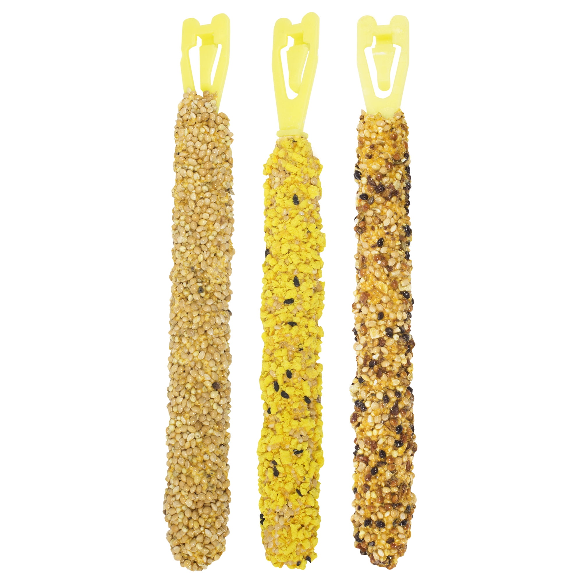 Vitakraft Crunch Sticks Parakeet Treat - Honey, Egg, and Apple- Pet Bird Treat Toy - Variety Pack