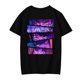 thumbnail image 4 of Pop cazadora para niña Graphic Round-Neck Short Sleeve T Shirt For Kids Youth Fashion Tee With Cartoon Print Design Soft Blend Top For Children （Black）, 4 of 4