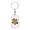 Dog Tag with Swivel Keychain (Gold), variant on Ethereum Black Crypto Cryptocurrency Dog Tag Keychain Stainless Steel Silver Tone or Gold Tone