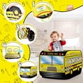 thumbnail image 2 of Autobús escolar Play Tent Britik para niños de 1 a 3 años, interior/exterior, 2 of 9