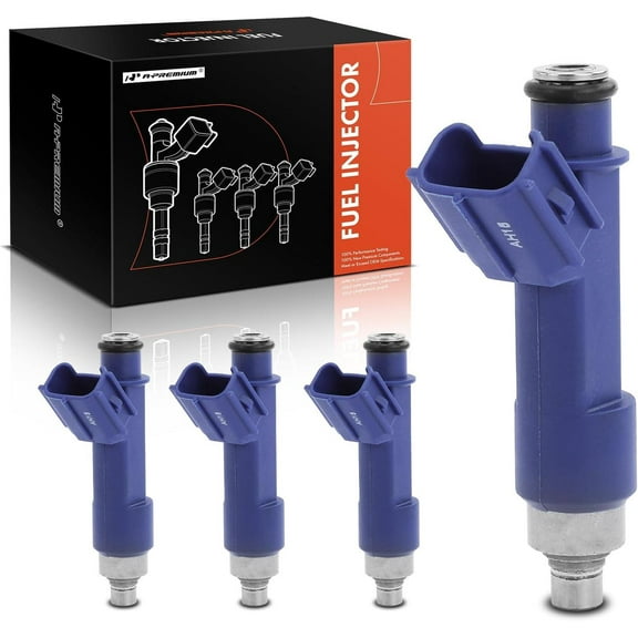 A-Premium Fuel Injectors Compatible with Toyota Corolla 2005-2008, Matrix 2005-2008 & Pontiac Vibe 2005-2008, 1.8L 4-PC Set
