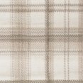 thumbnail image 3 of HomeRoots 569830 10 ft. Plaid Power Loom Runner Rug, Ivory, 3 of 9