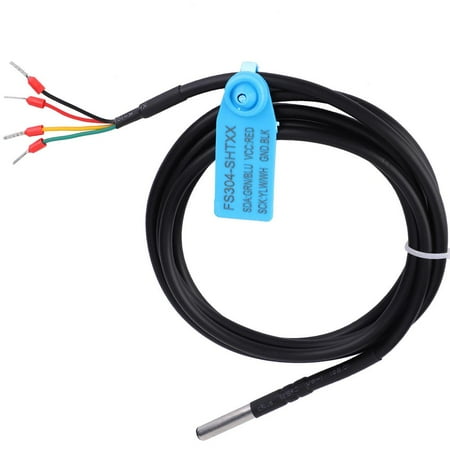 

Mgaxyff Soil Digital Temperature & Humidity Sensor Probe Waterproof Stainless Steel Case Sensor Probe Humidity Measuring