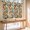 Monarch, Plum, Moss, Amber, variant on Autumn Monarch Butterflies Bathroom Window Curtain, Wildflowers Botanical Foliage Light Filtering Coffee Kitchen Curtains, Bedroom Living Room Curtains 2 Panel 84"x45"