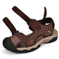 thumbnail image 2 of LASUDRAA Mens Outdoor Hiking Sandals Waterproof Lightweight Athletic Sandals with Adjustable Straps Non-Slip Beach Shoes for Men, 2 of 8