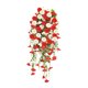 thumbnail image 2 of Plantas Artificiales Colgantes con Flores - Impermeables Resistentes Al Viento con Flores, Rojo MNFD, 2 of 6