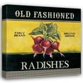 thumbnail image 1 of Kimberly Poloson 15x15 Gallery Wrapped Canvas Wall Art Titled - Old Fashioned Radishes, 1 of 4