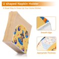 thumbnail image 5 of Yayeee Napkin Holder for Table Kitchen Paper Tissue Organization, Blue Halloween Cat Pattern, 5 of 8