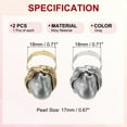 thumbnail image 2 of Pearl Ring for Women Adjustable Faux Pearl Finger Ring Open Vintage Statement Stacking Jewelry, Gray, 2 of 6