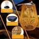 thumbnail image 3 of Farol Solar de Mimbre, Estilo Bohemio, para Exteriores, para Colgar en el Exterior, de Ratán, para Patio, Decoración., 3 of 5
