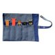 thumbnail image 5 of Bluelans - Bolsa de almacenamiento de nailon para reloj inteligente, plegable, portátil, organizador de bolsa para correa de reloj, 5 of 5