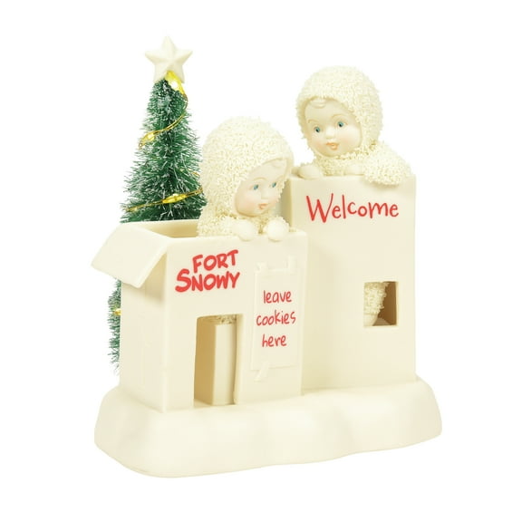 Department 56 Snowbabies Frosty Frolic Fort Figurine 5.51in H
