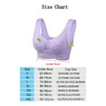 thumbnail image 4 of Saient Sexy Lace Bralette Solid Color Cross Side Buckle Bra Brassiere Wire-Free Push up Bras for Women, 4 of 4