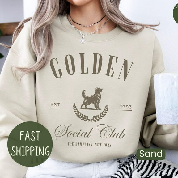 DOPASHIRT Golden Retriever Social Club Shirt, Golden Retrieve Shirt, Golden Retriever Gifts, Golden Retriever, Golden Retriever Mom Unisex S-5XL Hot Trending Shirt, Vintage Birthday Gift