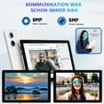thumbnail image 5 of AEEZO 10.1 Inch Tablet with Audio Speaker Base, 14GB RAM 64GB ROM, Octa-Core Tablet PC, WiFi 6 Bluetooth 5, White, 5 of 9