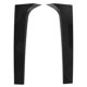 thumbnail image 1 of Par de ala lateral de ventana trasera de coche, repuesto negro brillante para Mercedes Benz GLK clase X204 2009-2015, 1 of 9