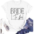 Bride Shirt for Women Engaged Shirt Bachelorette Party Shirts Bride