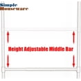 thumbnail image 4 of Tringle de Penderie Réglable Chrome, 4 of 6