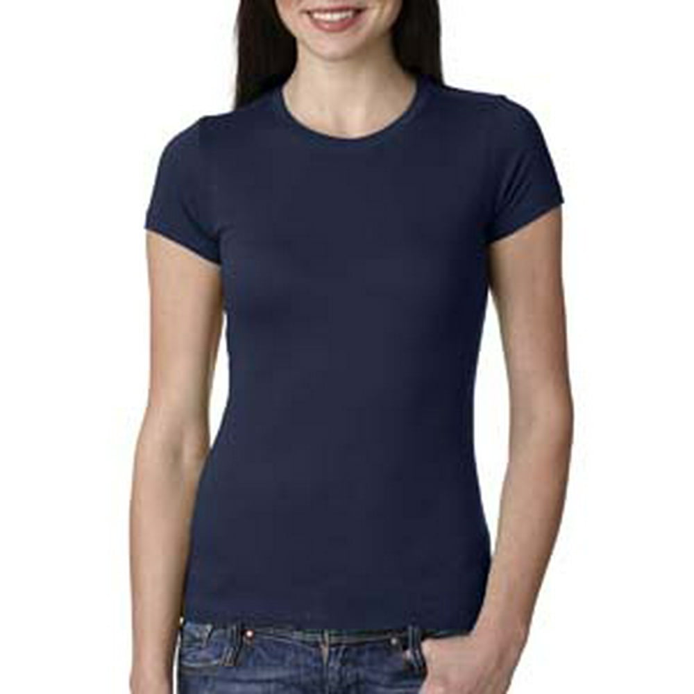 Next Level Apparel - Next Level Ladies' Perfect T-Shirt - Walmart.com ...