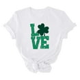 thumbnail image 2 of Kayannuo Blouses for Women Tee Shirts for Women St. Patrick's Day Women's Fashion Crewneck Printed Short Sleeve T-shirt Casual Loose Shirt Tops, 2 of 4