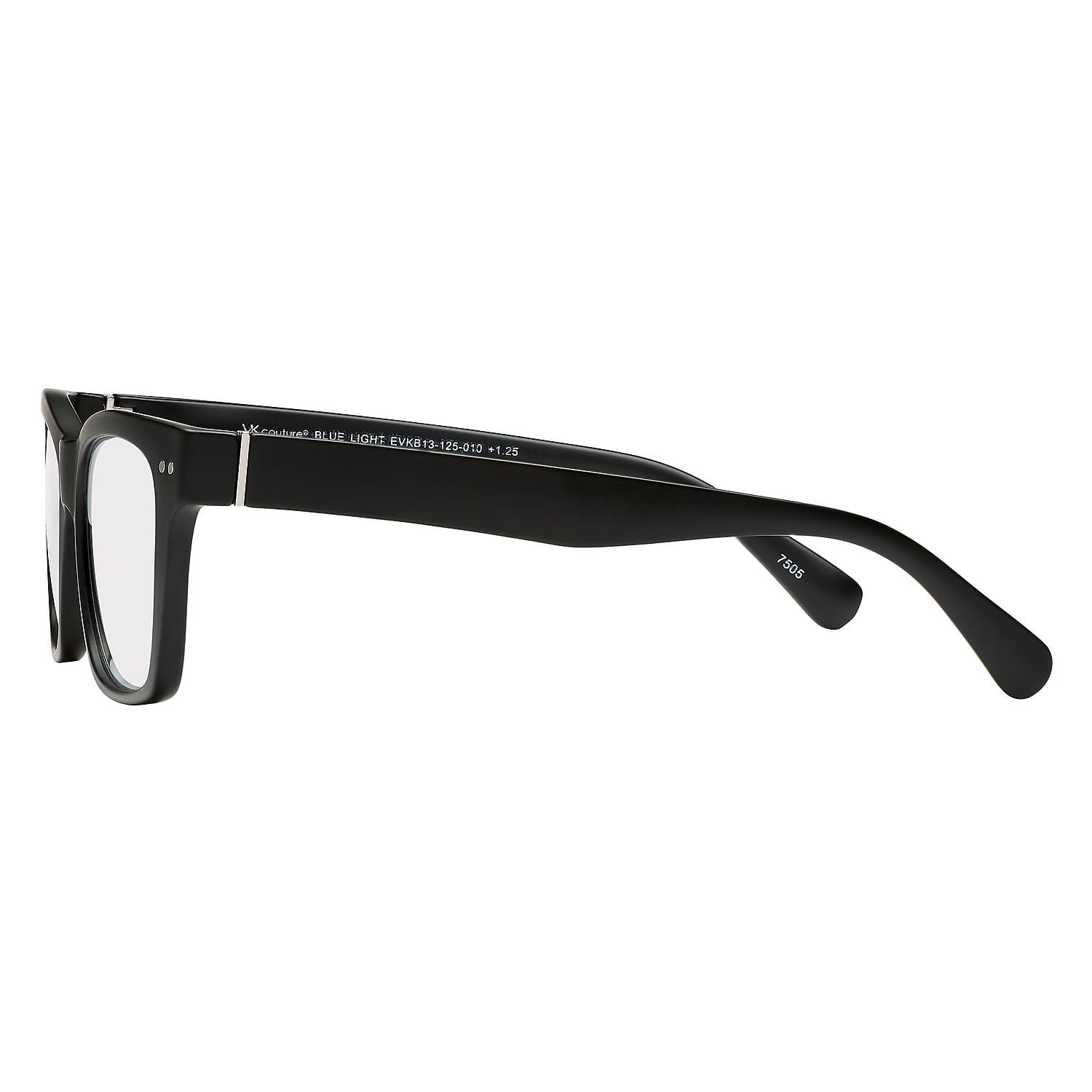SAV VK Couture Blue Light +1.50 Reading Glasses Matte Black (EVKB13)