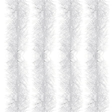 Uxcell 5Ft Feather Boa, 4Pcs Artificial Fluffy Feather Boas Party Decorations for DIY Crafts, Wedding Costume, Christmas, Concert, Halloween, Home Decor, White