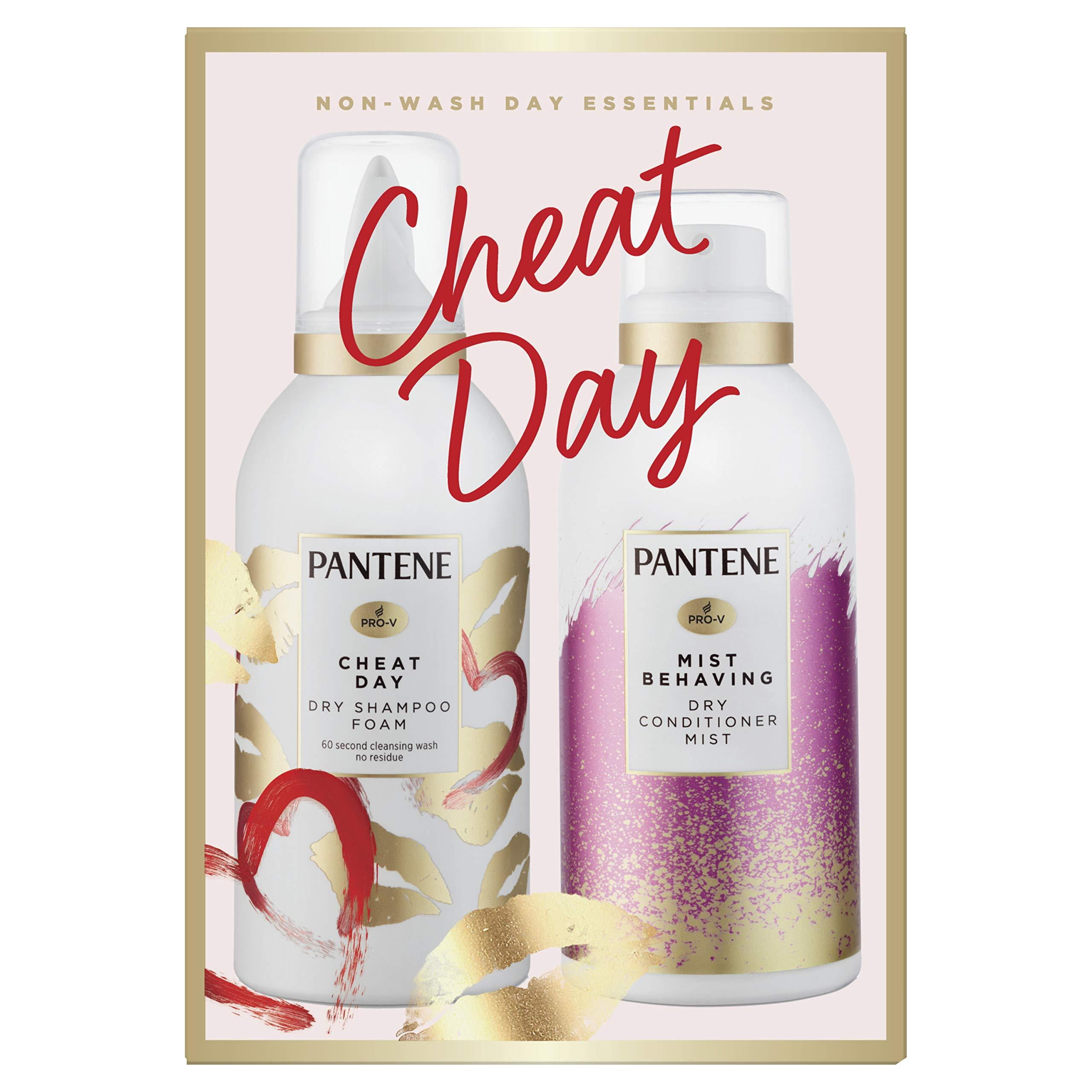 Pantene Dry Shampoo Foam and Dry Conditioner, Sulfate Free ...