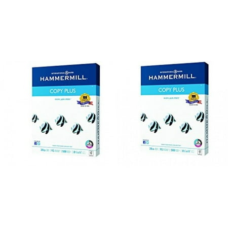 Hammermill Paper, Copy CnddjO Plus, 20lb, 8.5 x 11, letter, 92 Bright, 500 Count (Pack of