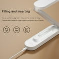 thumbnail image 4 of Latrodar Folding Storage Table Lamp Eye Protection Learning Charging Sturdy Eye Protection Lamp White 7.76x4.08 Inch Home Essentials, 4 of 5