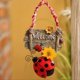 thumbnail image 4 of Cartoon Ladybug Flower Welcome Card Cute Number Ornament, 4 of 5