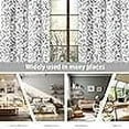 thumbnail image 6 of DriftAway Julia Watercolor Blackout Room Darkening Grommet Lined Thermal Insulated Energy Saving Window Curtains 2 Layers 2 Panels Each Size 52 Inch by 36 Inch Gray, 6 of 6