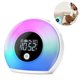 thumbnail image 2 of Alarm Clock With Bluetooth Speaker, Kids Night Light Alarm Clock, 4 Level Brightness, Digital Alarm Clock For Kids, Teen, Bedroom, 2 of 4