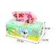 thumbnail image 3 of Caja de pañuelos de peluche para bebé, juguete sensorial, juguetes de desarrollo para bebé juguetes de actividad, juguetes educativo regalos de mapache verde Hugo Juguetes Educativos, 3 of 8