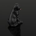 thumbnail image 4 of Mini muñeca modelo De perro 1/64 Sunnimix StyleA Negro, 4 of 8