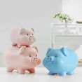 thumbnail image 4 of CSCHome Ceramic Piggy Bank Cute Home Decor Kids Savings Toy Bank for Nursery Decor, Home Decor, Birthday Gift, 4 of 5
