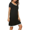 thumbnail image 4 of 3 In 1 Delivery/labor/nursing Nightgown Soft Maternity Hospital Dress Best Gift, 4 of 5