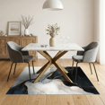 thumbnail image 3 of ODIKA 5'x7' Washable Area Rug Long Hallway Abstract Marbled Swirl Contemporary Flowing Entryway for Dining Room, Under Table, Home Office, Non-Slip Chair-Friendly, 3 of 7