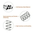 thumbnail image 4 of Uxcell 5Pcs Wire Diameter 0.02", OD 0.16", Free Length 1.77" 304 Stainless Steel Coil Mechanical Compressed Spring, 4 of 7