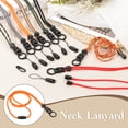thumbnail image 4 of Uxcell Neck Lanyard, Breakaway Badge Lanyard with Detachable Buckle Orange, 4 of 7