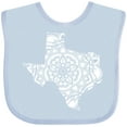 thumbnail image 3 of Inktastic Texas Silhouette Mandala Boys or Girls Baby Bib, 3 of 4