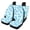 Cow Print, variant on Pzuqiu Car Seat Covers Full Set Lightweight Polyester, Compatible with Auto Seats SUV Seats, for Most Sedans Truck, Sunflower Pattern