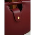 thumbnail image 5 of Women's Metallic Half Moon Clutch Evening Bag, 5 of 8