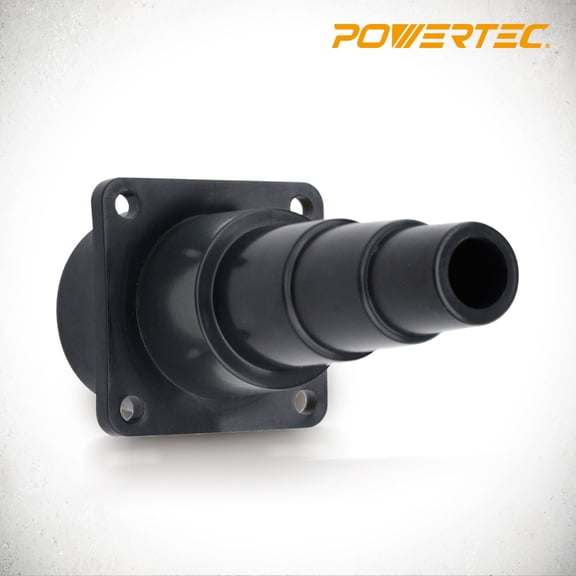POWERTEC Universal Tool Adapter for Shop Vac Wet/Dry Vacuums, 70121